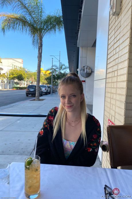 Adorable amateur maid Riley Star shows her pussy up close and flaunts her breasts - #195163