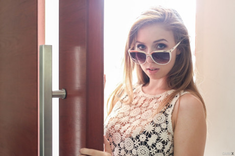 Busty Lena Paul gets her hairy pussy banged by BBC & takes jizz on her juggs - #268944