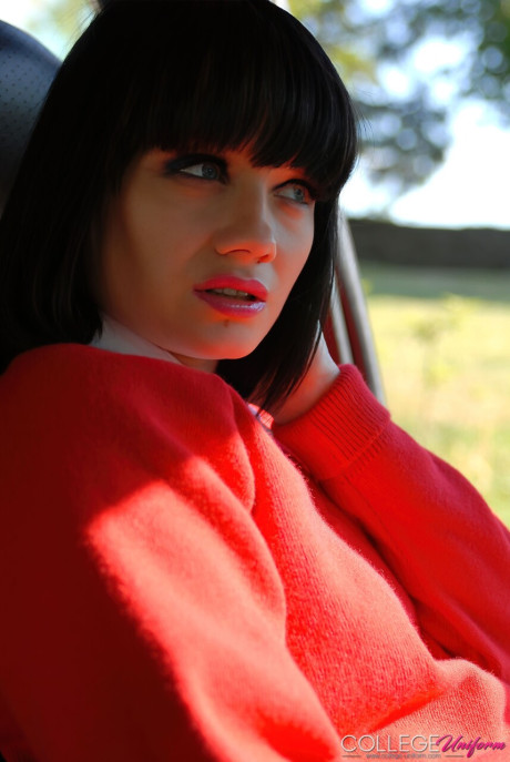 College Uniform performed by Natahlia Steel Hot Porn - #90998