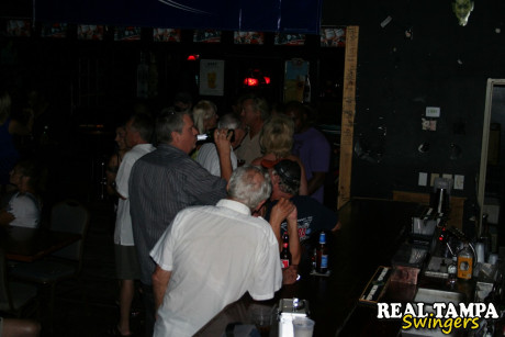 Sexy amateur wives show their amazing boobs in an all-night bar meet - #163108