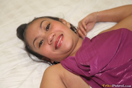 Adorable Filipina MILFs Anne and Ivy strip & spread their asian pussies - #267128