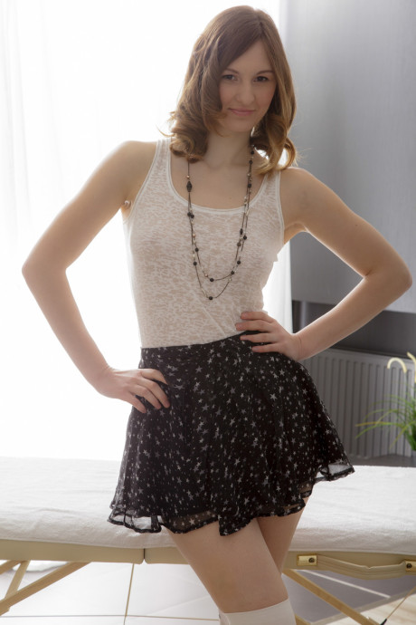 Nude young teen woman gets a massage like she's never had before - #63888