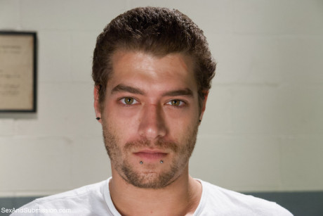 Beautiful nurse with a nice behind Dani Daniels strips and poses in high heels - #255681