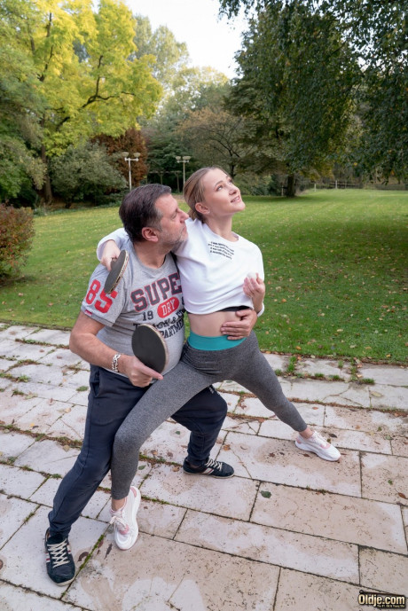Russian teen Ivi Rein gets her innocent snatch destroyed by her sugar daddy - #69595