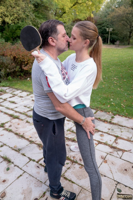 Russian teen Ivi Rein gets her innocent snatch destroyed by her sugar daddy - #69596