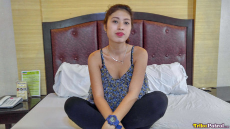 Thin Filipina hottie Yassi Lopera getting poked and facialed in POV - #171376