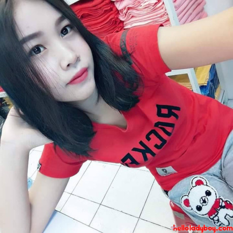 Lovely asian ladyboy Nancy posing in various cute outfits in her compilation - #149976