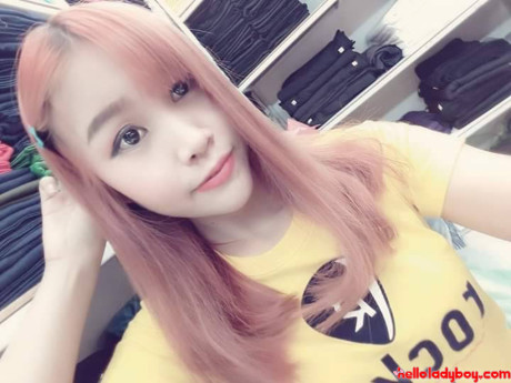 Lovely asian ladyboy Nancy posing in various cute outfits in her compilation - #149977