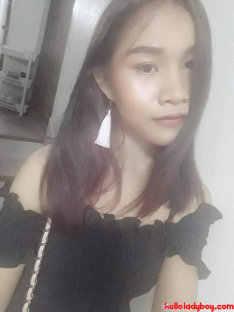 Lovely asian ladyboy Nancy posing in various cute outfits in her compilation - #149978