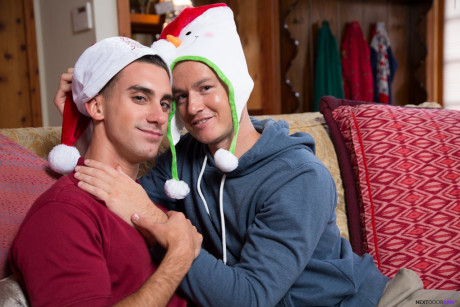 Hung gay couple Nate Stone & Ryan Pitt enjoying intense anal sex - #252134