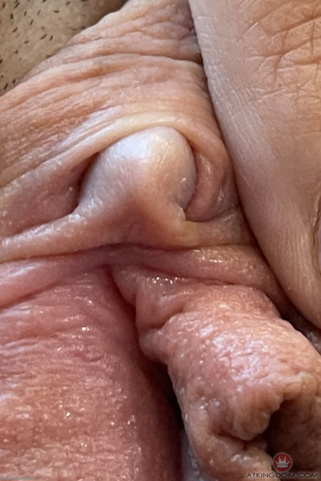 Hot nurse in pantyhose Gaby Ortega shows her yummy twat lips up close - #264157