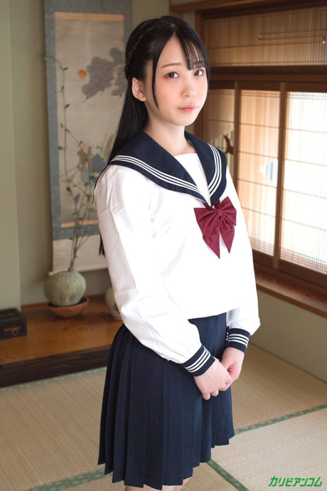 Lovely oriental schoolgirl Marie Ookubo gets tied up, toyed & drilled by her stepdad - #302370