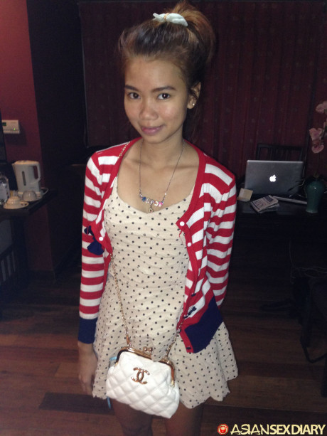 Petite asian whore girl broad Oay loves POV hardcore sex with a well-endowed husband BF lover - #202869