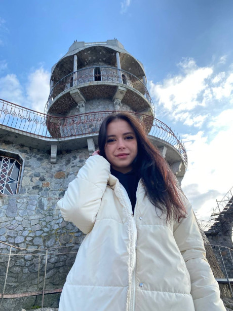 Pretty charming brunette young Molly Lo changes into a Wednesday Adams look - #110381