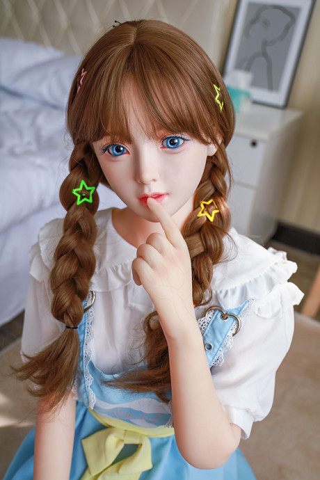 Adorable girl girlfriend lady next door doll with braided pigtails gets nude in white hosiery - #302120