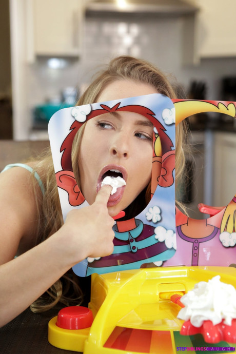 Lilly Ford and her sister get caught swallowing their stepbrother's rod by mom - #312074