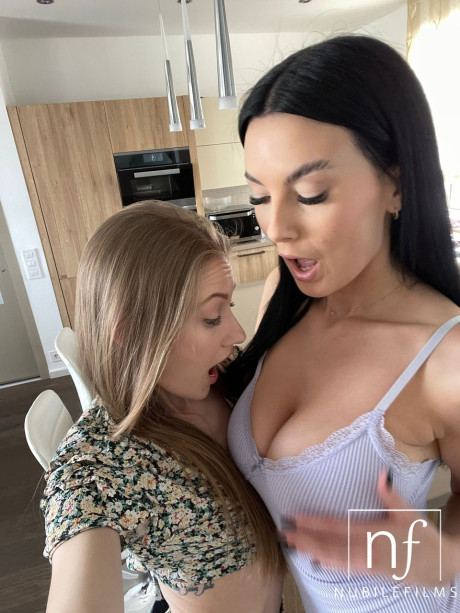 Stunning charming babes Simon Kitty & Tiffany Tatum fuck each other's boyfriend in a kinky 4some - #191269