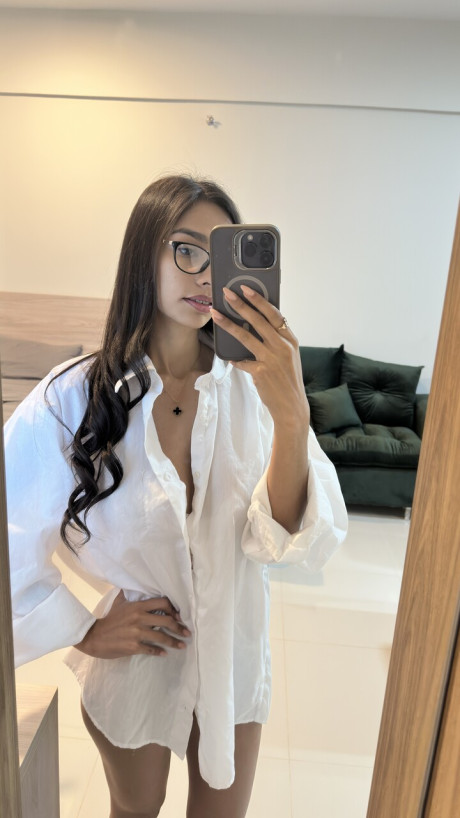 Adorable OnlyFans babe Nina Foxie poses in her hot solo compilation - #292819