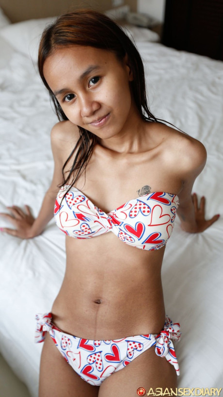 Fine amateur oriental babe Puy B undresses and gets dicked hard in POV - #183493