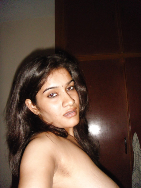 Indian solo girl girlfriend girl sucks on the nipples of her massive naturals during self shots - #81964