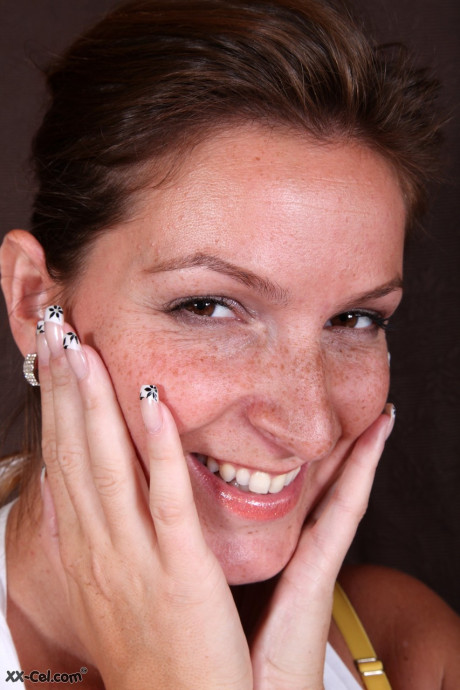 Pregnant cutie lady lady Ves strips naked to show her bulging tummy & her monstrous breasts - #196206