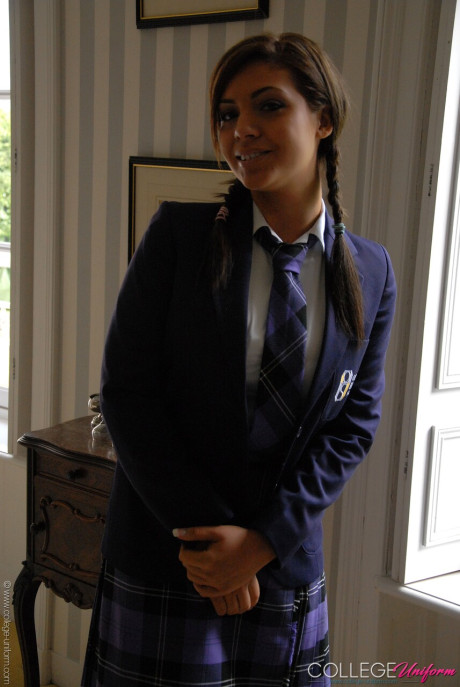 College Uniform starring Samantha Buxton Porn Pictures - #247538