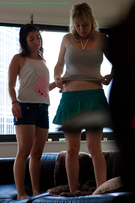 Spy cam catches two dykes getting dressed after whore girlfriend woman on bitch gf chick sex session - #213585