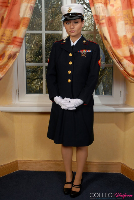 College Uniform performed by Carla Brown XXX Photos - #240329