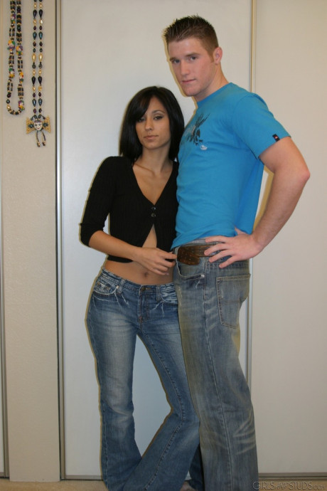 Hot college student Reena Sky covered snatch to melons with wicked cumshot - #125836