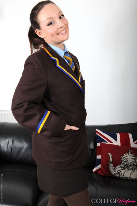 College Uniform performed by Carla Brown Sex Gallery - #81753