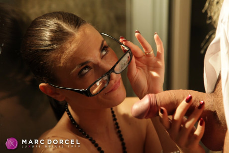 Pretty European babe Claire Castel has hardcore anal sex with a hung lover - #316337