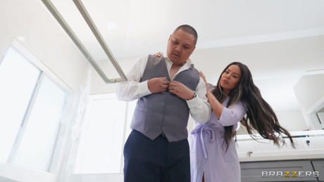 Brazzers Network performed by Alex Jones, Luna Star naked Porn Pics #13732