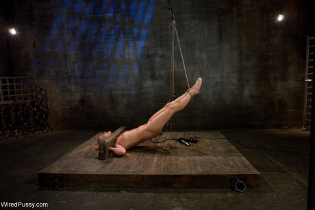 Nasty Jessie Cox gets caned and toyed by black domme Isis Love - #319497