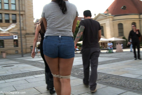 Public Disgrace featuring Tommy Pistol, Veronica Porn Pics - #238353