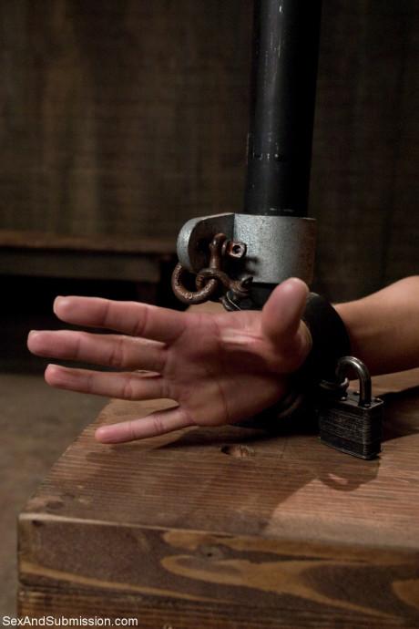 Dark haired whore woman India Summer gets a mouthful of sperm after sex in vault - #215156