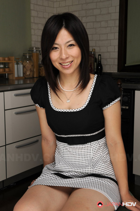 Japanese girl GF broad Himeki Kaede is handcuffed after going topless in a miniskirt - #289834