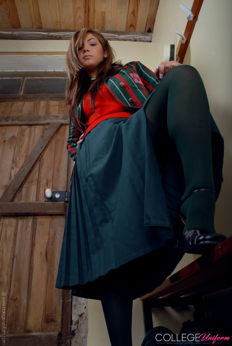 College Uniform featuring Samantha Buxton naked Pictures - #224103