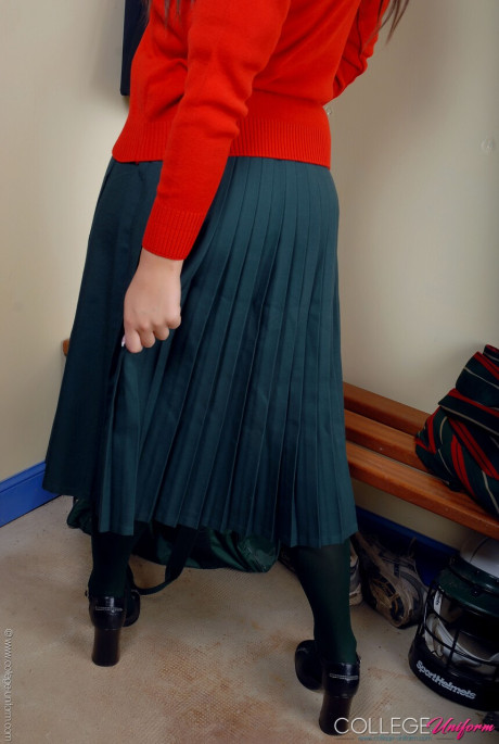 College Uniform featuring Samantha Buxton naked Pictures - #224106