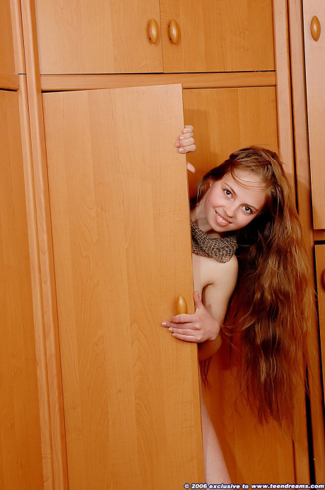 Natural-titted teen Sarah showing every inch of her stunning body - #251330