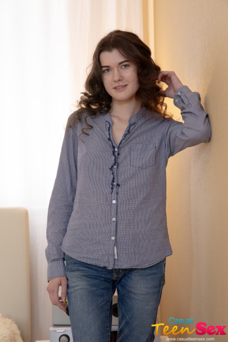Pretty cute gf Ariana Shaine gets a snatch licking and pounded in various positions - #308968