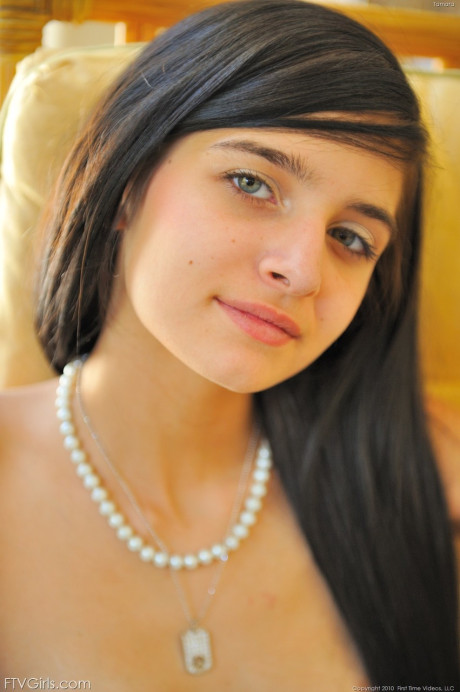 Beautiful pretty babe Tamara has a double penetration solo with her dildos - #226895