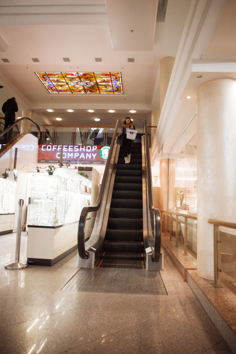 Attractive young Ulia strips and shows her round ass and unshaved coochie - #186224