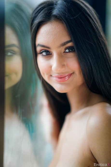 Fresh teenie hottie Eliza Ibarra flaunts her heavenly booty and takes a boner on a bed - #183681